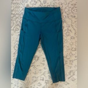 Lululemon Fast and Free crop leggings